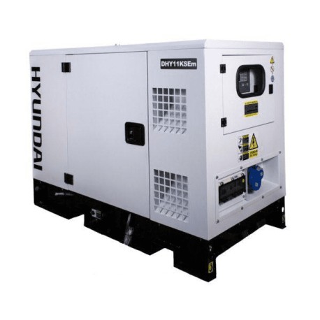 Grupo electrógeno 10/11 kVA motor Hyundai 1500 RPM 230V - insonorizado