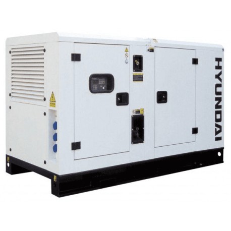 Grupo electrógeno 20/22 kVA motor Hyundai 1500 RPM 230V - insonorizado