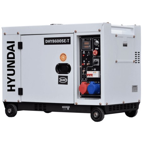 DHY8600SE-T Generador Eléctrico HYUNDAI 7,9 KVA