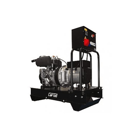 Grupo electrógeno 6/7 kVA motor Lombardini 1500 RPM 400V - Abierto